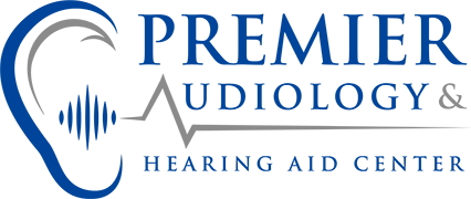 premier audiology and hearing aid center logo